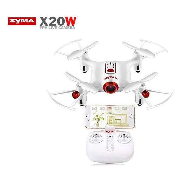 Syma X20W Mini Quadcopter met HD Live Camera fpv Drone