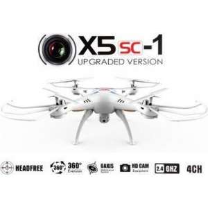 Syma X5SC met HD Camera -Drone Wit + pak batterijen