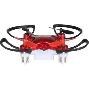 Mini Drone - 2.4Ghz Kanaal - Quadcopter Drone - Mini Drone voor binnen - LED Verlichting - Rood