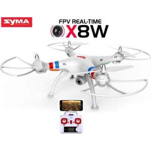 Syma X8W -Live HD Camera via smartphone en tablet voor IOS & Android