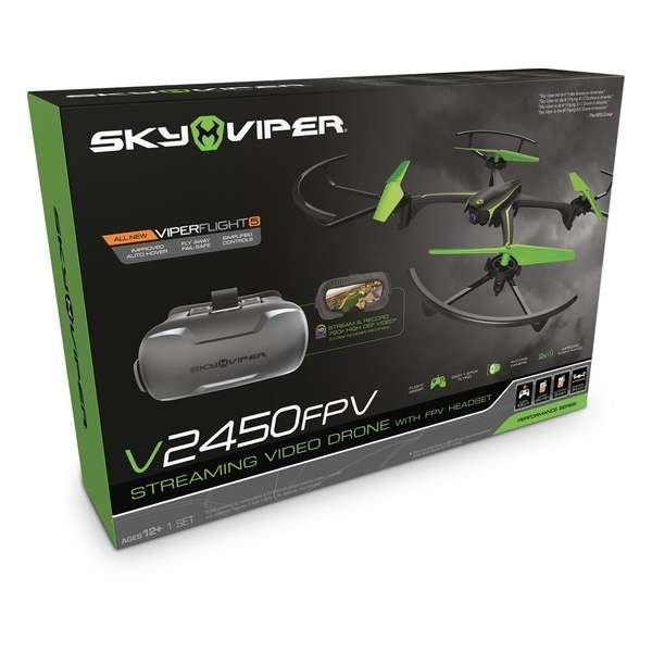 Sky Viper Streaming Drone met First-Person view! - Goliath