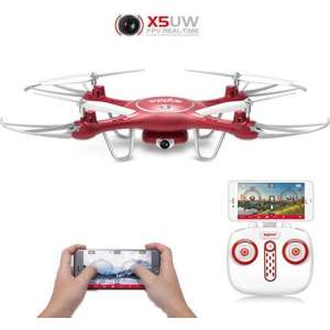 Quadcopter Syma X5UW Live Camera FPV + App Control Functie  +Stabiel Mode |Drone