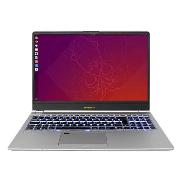 Ubuntu-linux Privacy Metalen notebook 15.6" Full HD IPS-scherm Qwerty