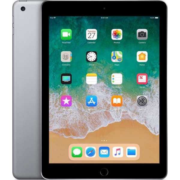 Apple iPad (2018) - 9.7 inch - WiFi - 32GB - Spacegrijs