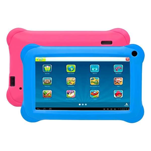 Denver TAQ-70373 Blue/Pink, 7 inch kinder tablet met KIDO'Z software en Android 10 16GB