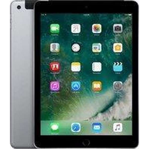 Apple iPad (2017) - Refurbished door Cirres - WiFi + 4G - 32GB - Spacegrijs - A Grade