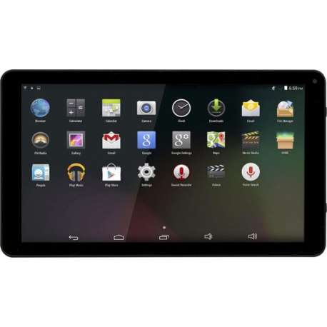 Denver TAQ-10445 - Tablets - Tablet met 10.1 inch - Quadcore Tablet - 64GB - Zwart