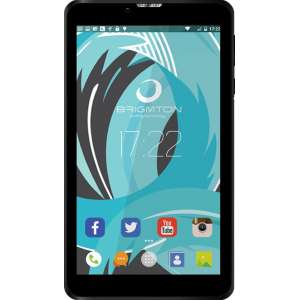 Brigmton BTPC-PH6-N tablet 17,8 cm (7'') Spreadtrum 1 GB 8 GB Wi-Fi 4 (802.11n) 3G Zwart Android 6.0