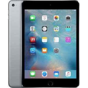 Apple iPad Mini 4 - 7.9 inch - WiFi + Cellular (4G) - 128GB - Spacegrijs