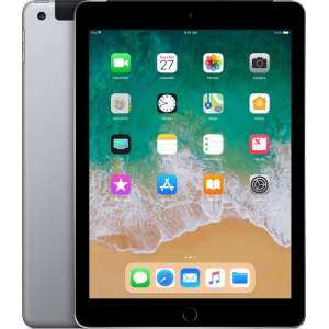 Apple iPad 6 refurbished door Adognicosto - Grade A - 9.7 inch - WiFi/4G - 32GB- Grijs