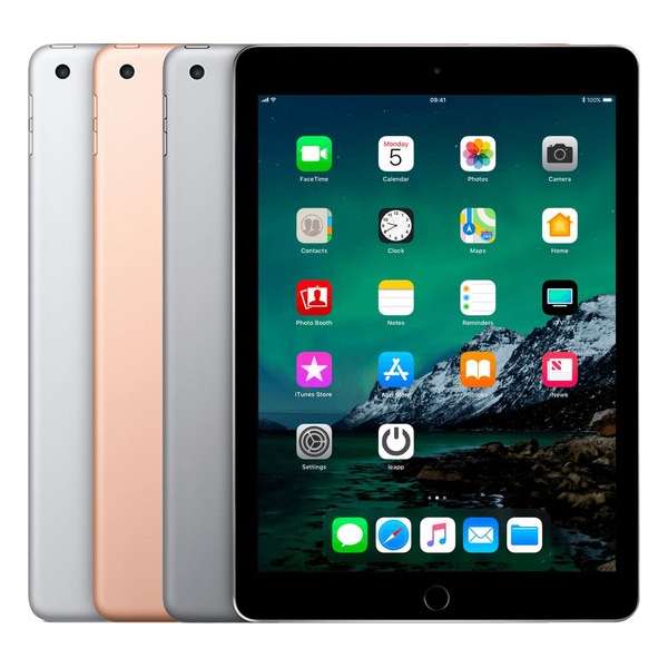 Apple iPad (2017) refurbished door Leapp - A-Grade (Zo goed als nieuw) - 32GB - Spacegrijs