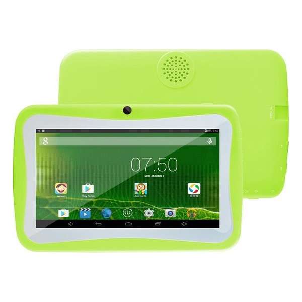 Woegel Kindertablet – 8GB – 7 inch – Android 4.4.2 - groen