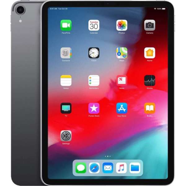 iPad Pro 12.9 Inch (2018 Versie) 64GB Space Grey Wifi + 4G - A grade