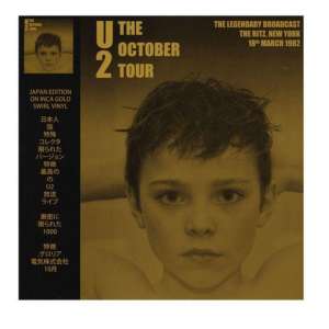 The October Tour - The Ritz New York 18th March 1982 - Gold Vinyl