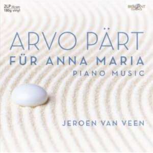Arvo Part: Complete Piano Music: Für Anna Maria (LP)