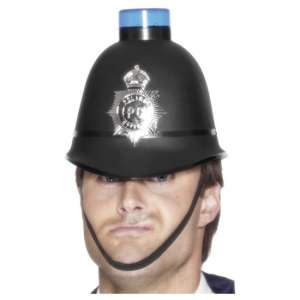 Dressing Up & Costumes | Costumes - Police - Police Helmet With Flashing Siren L