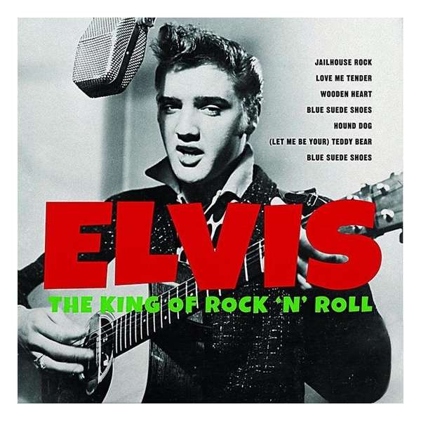 ELVIS PRESLEY double Vinyl Album The King Of Rock 'N' Roll
