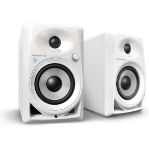 Pioneer DJ DM-40BT - Bluetooth Monitorluidspreker - Wit