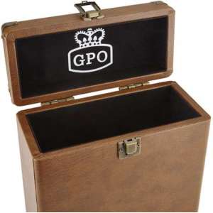 GPO CASE12BRO 12'' vinyl opbergkoffer