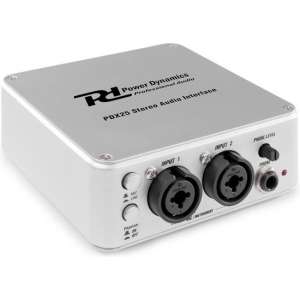 USB Audio interface - Power Dynamixs PDX25 stereo USB audio interface