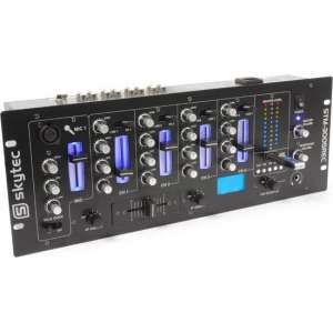 SkyTec STM-3005REC 4-Kanaals Mixer EQ USB/MP3 Record