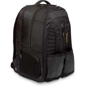 Targus Work & Play Rackets Laptop Backpack - Zwart/Geel