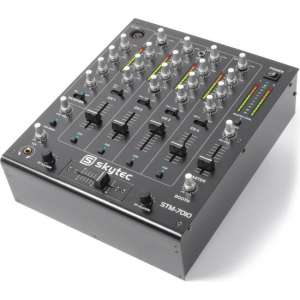 STM-7010 Mixer 4-Kanaals DJ Mixer met USB