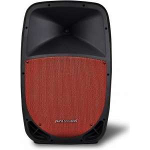 Pure acoustics PMW1212 - Portable bluetooth entertainment systeem met opname functie - zwart