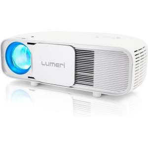 Lumeri F500 mini beamer- mini projector - wit