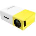 Mini Beamer Projector Mobile Mini Full HD Yellow White