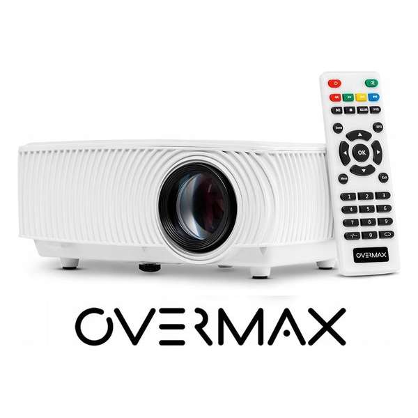 Overmax - Multipic 2.4 - Beamer- projector - LED - FULL HD - WIFI - Wit