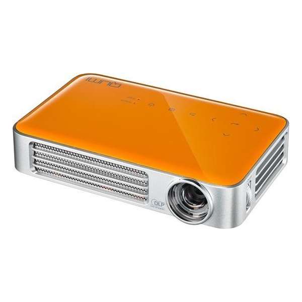 Vivitek Qumi Q6 Draagbare projector 800ANSI lumens DLP WXGA (1280x800) 3D Oranje, Zilver beamer/projector
