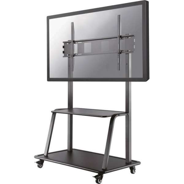 Mobile Flat Screen Floor Stand (stand+trolley) (height: 137-162 cm)