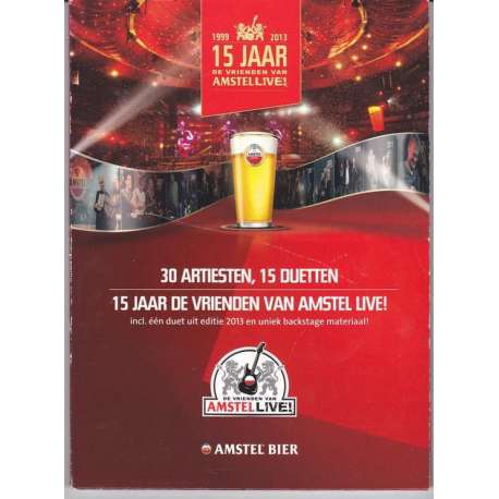 DVD 15 jaar Vrienden van Amstel Live!