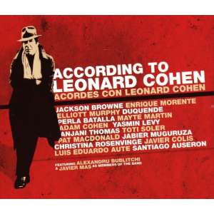 According To Leonard Cohen Cddvd