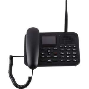 ZT9000 2,4 inch TFT-scherm vaste draadloze GSM zakelijke telefoon, quad-band: GSM 850/900/1800 / 1900Mhz (zwart)