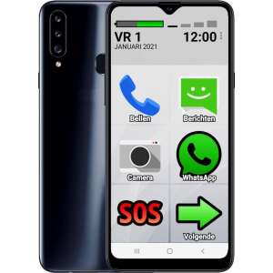 Smartphone voor Senioren 32GB Zwart (Basis van een Samsung Smartphone)