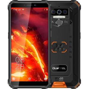 Oukitel WP5 Pro 14 cm (5.5") 4 GB 64 GB Dual SIM 4G USB Type-C Zwart, Oranje Android 10.0 8000 mAh