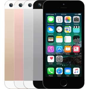 Apple iPhone SE - Refurbished door Leapp - B grade (Lichte gebruikssporen) - 16GB - Spacegrijs