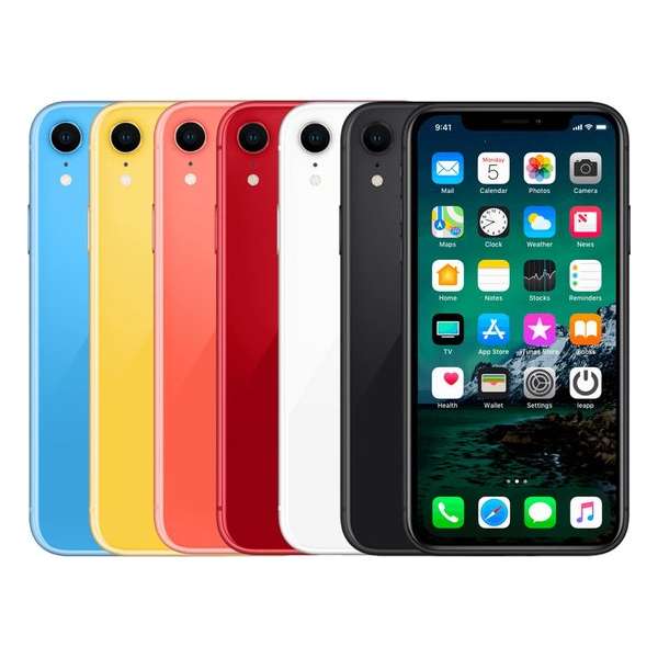 Apple iPhone Xr - 64 GB - Blauw - Refurbished door leapp -  A-grade