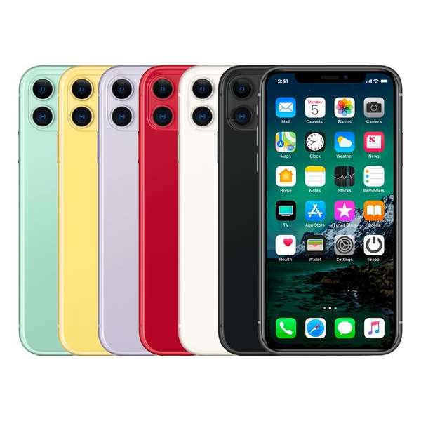 Apple iPhone 11 - 64 GB - Groen - Refurbished door leapp -  B-grade